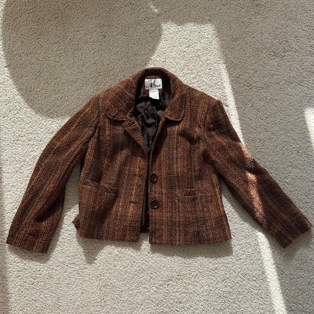 Vintage Tweed Women's Blazer